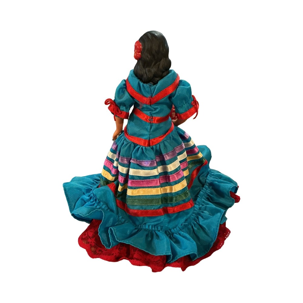 Vintage 1990 Avon Source of Fine Collectibles Mexico Porcelain Doll 7.5" - Picture 4 of 6